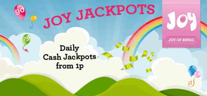 Joy Jackpots – brand NEW bingo!